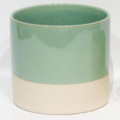 Mint Green Ceramic Planter