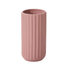 Fluted Pink Vase