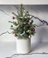 Rockin' Around Holiday Tree (White pot)