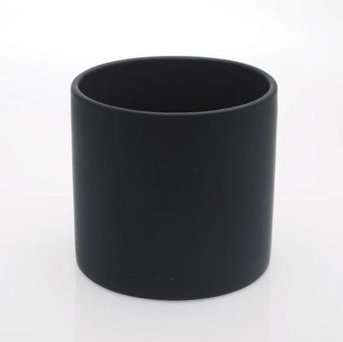 Matte Black Cercle Planter