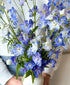 Blue Wave Delphinium (Arrives in vase)