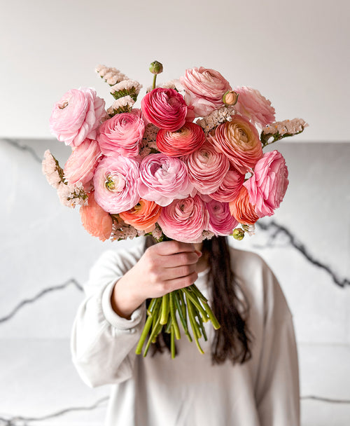 Desert Sunrise Ranunculus (18+ stems)