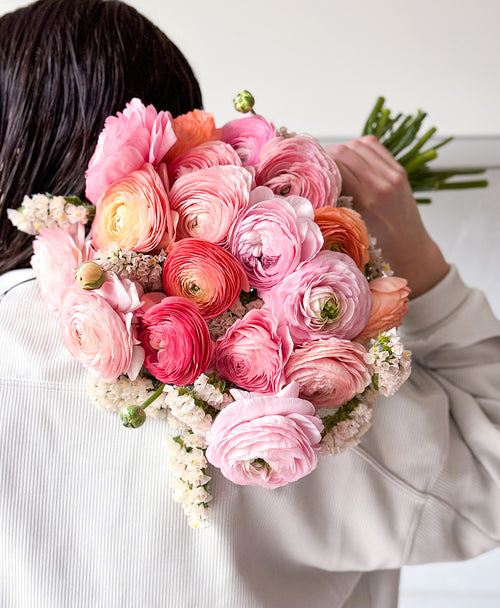 Desert Sunrise Ranunculus (18+ stems)