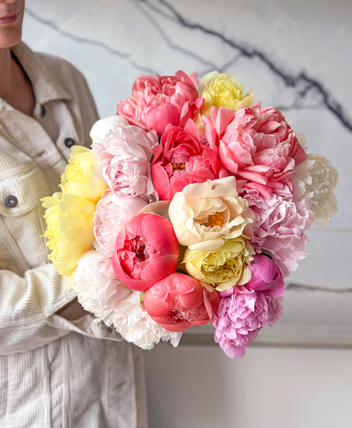 Double Farmer’s Peony Mix (20 Stems)