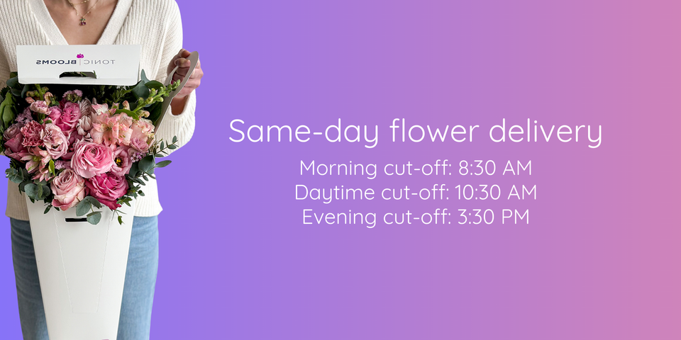 Same-day flower delivery