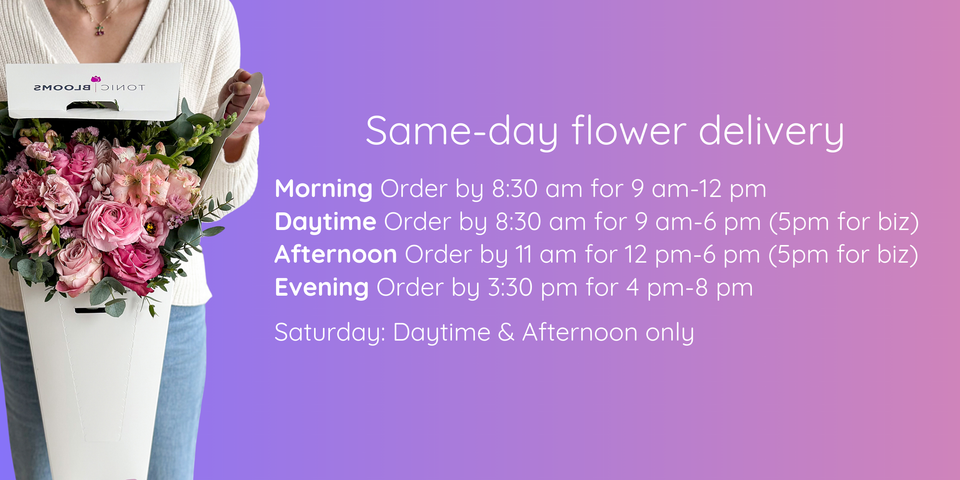 Same-day flower delivery