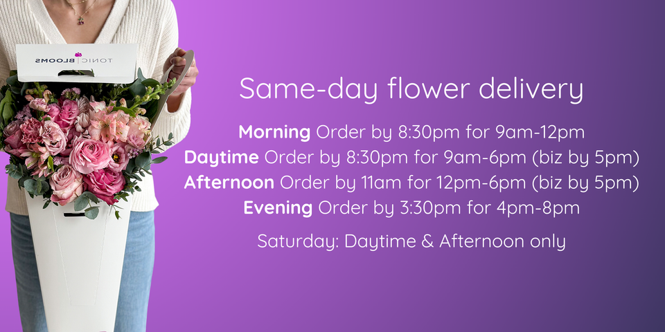 Same-day flower delivery