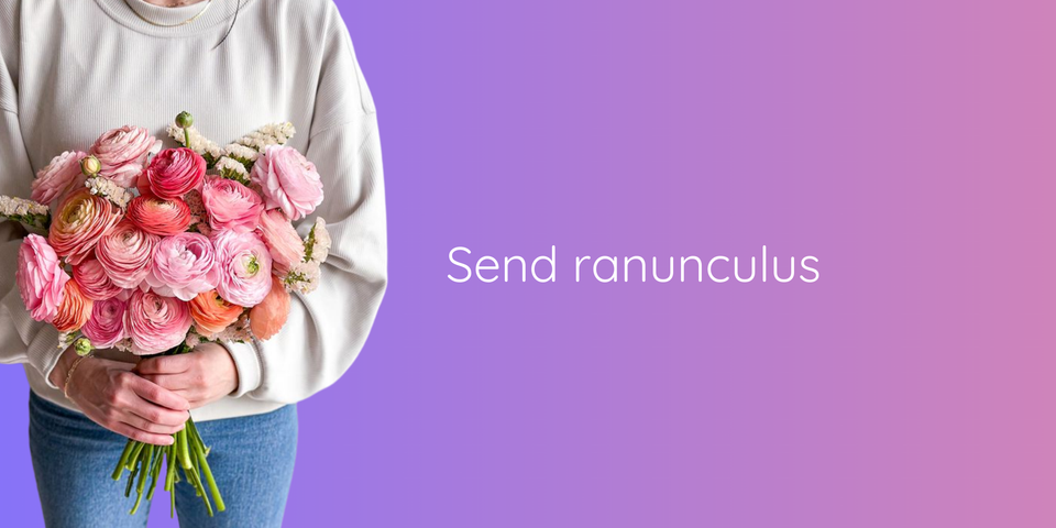 Send ranunculus