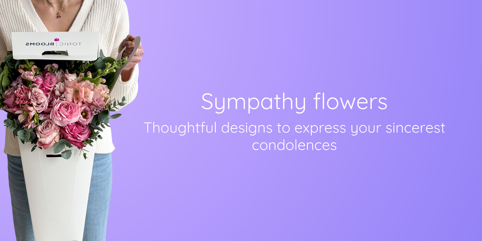 Sympathy flowers