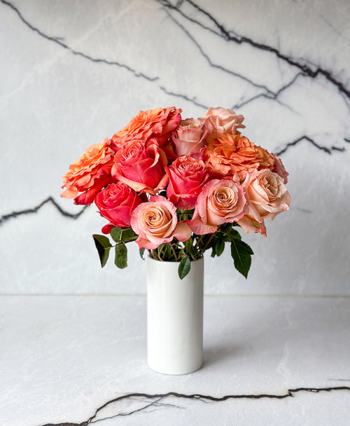 Apple Orchard Roses (16 stems)