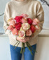 Blush & Bold Rose Mix (15 stems)