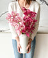 Heart Deco (19+ blooms, in vase)