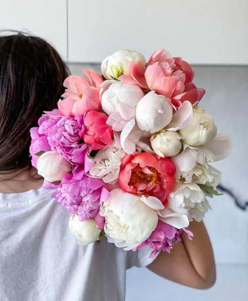 Double Farmer’s Peony Mix (20 Stems)