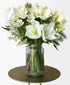 Snowed In (14+ blooms, arrives in vase)