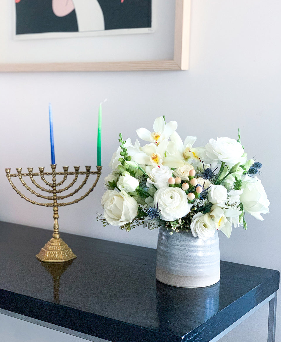 Hanukkah flowers