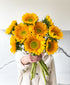 Golden Sunflowers (9 stems)