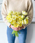 Mellow Yellow Double Tulips (20 stems)