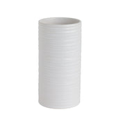 Wavy White Vase