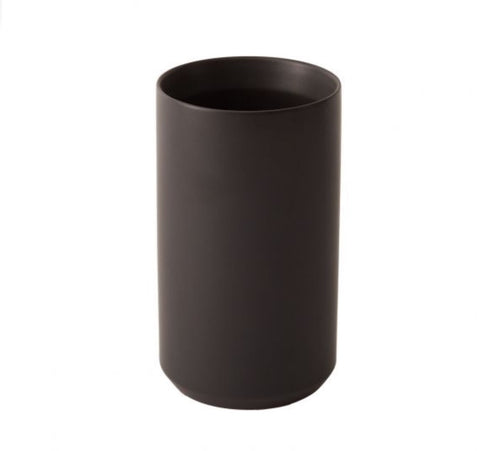Midnight Black Vase