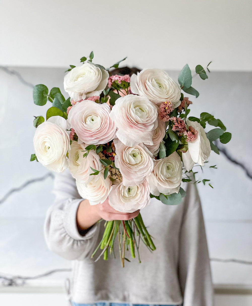 Buy Made You Blush Ranunculus (12+ Stems) | Tonic Blooms