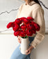 Red Velvet Ranunculus (18 stems)